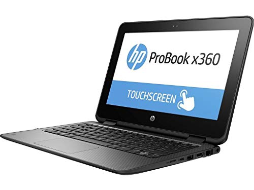 HP ProBook X360 11-G2 Touchscreen Notebook 11.6" HD Intel:M3-7Y30/CM3, 1.00GULV, 8GB RAM, 128GB SSD , Windows Pro-64 Bit -6FD79U8#ABA (Renewed)