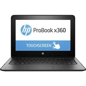 HP ProBook X360 11-G2 Touchscreen Notebook 11.6" HD Intel:M3-7Y30/CM3, 1.00GULV, 8GB RAM, 128GB SSD , Windows Pro-64 Bit -6FD79U8#ABA (Renewed)