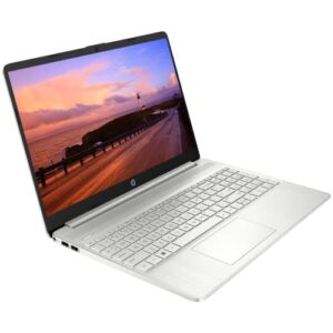 HP 15 Laptop, 15.6" FHD Screen, Intel Core i7-1255U Processor, 16GB RAM, 1TB PCIe SSD, HDMI, Backlit Keyboard, SD Card Reader, Wi-Fi 6, Windows 11 Home, Silver