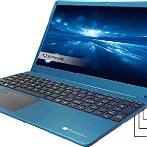 Gateway 15.6" Ultra Slim Notebook, FHD, Intel Core i3-1115G4, Dual Core, 8GB Memory, 256GB SSD, Tuned by THX, 1.0MP Webcam, HDMI, Fingerprint Scanner, Cortana, Windows 10 Home, Blue