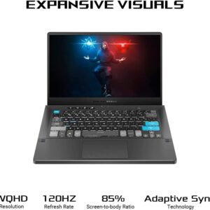 Asus ROG Zephyrus G14 Alan Walker Special Edition Gaming Laptop 14" WQHD 120Hz IPS AMD 8-Core Ryzen 9 5900HS (Beat i7-10370H) 40GB RAM 1TB SSD GeForce RTX 3050 Ti 4GB Backlit USB-C Win10 + HDMI Cable