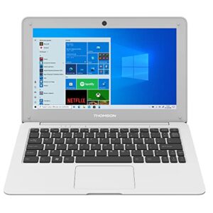 thomson laptop neo 10, 10.1 inch, intel atom , 4gb ram , 64gb emmc storage, windows 10 – white