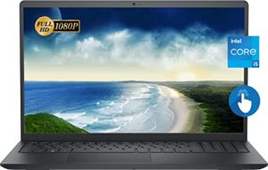 dell newest inspiron 3511 laptop, 15.6″ fhd touchscreen, intel core i5-1035g1, 16gb ddr4 ram, 1tb pcie ssd, sd card reader, webcam, hdmi, wi-fi, windows 11 home, black
