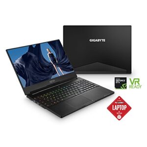 GIGABYTE Aero 15X v8-BK4 15" Ultra Slim Gaming Laptop 144Hz IPS Anti-Glare FHD Display, i7-8750H, GeForce GTX 1070, 16G RAM, 512GB PCIE SSD, Metal Chassis, RGB Keys