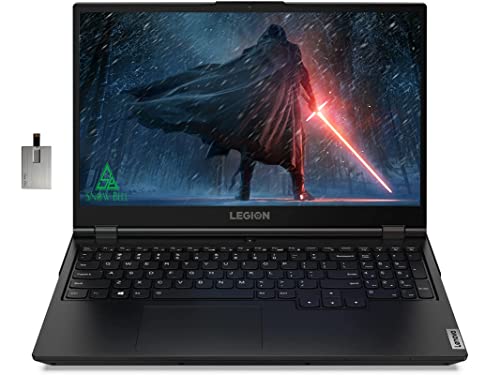 Lenovo Legion 5 15.6" FHD 240Hz Gaming Laptop, Intel Core i7-10750H, 64GB RAM, 2TB PCIe SSD + 2TB HDD, NVIDIA GeForce GTX 2060 Graphics, Backlit Keyboard, Win 10 Home, Black, 32GB USB Card