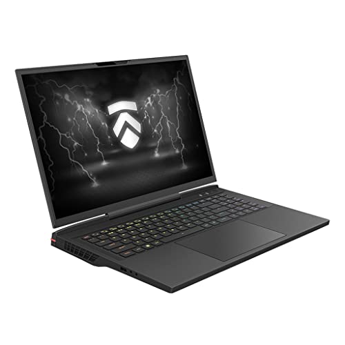 Eluktronics MECH 17 Cherry Mechanical Keyboard Laptop: AMD Ryzen 9 6900HX, NVIDIA RTX 3080 Ti, 17" 16:10 240Hz QHD Display, 99.8WHr Battery, 2TB PCIe Gen 4 SSD, 64GB DDR5 RAM, Liquid Cooled Notebook