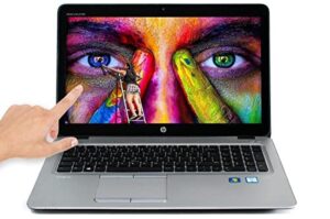 hp elitebook 850 g3 15.6″ fhd touchscreen laptop – intel core i5-6300u 2.6 ghz – 16gb – 512gb ssd – webcam – bluetooth – windows 10 pro (renewed)