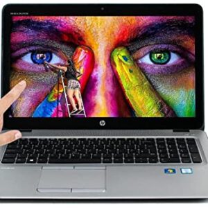 HP Elitebook 850 G3 15.6" FHD Touchscreen Laptop - Intel Core i5-6300U 2.6 GHz - 16GB - 512GB SSD - Webcam - Bluetooth - Windows 10 Pro (Renewed)