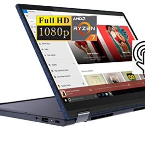 Lenovo 2022 Newest Yoga 6 13 2-in-1 13.3" FHD IPS Touchscreen Laptop, AMD Octa-Core Ryzen 7 5700U(Beats i7-10510U), 16GB RAM, 1TB SSD, Backlit KB, Fingerprint Reader, WiFi 6, Windows 11, Blue+JVQ MP