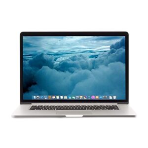 apple macbook pro mgxa2ll/a 15in – intel core i7-4770hq 2.2ghz, 16gb ram, 256gb ssd, intel iris 5200 pro graphics , retina display, mac os x 10.9.4 – silver (renewed)