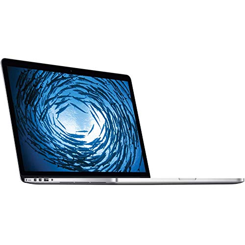Apple MacBook Pro Mgxa2ll/a 15in - Intel Core i7-4770HQ 2.2GHz, 16GB RAM, 256GB SSD, Intel Iris 5200 Pro Graphics , Retina Display, Mac OS X 10.9.4 - Silver (Renewed)