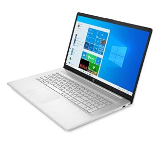 HP Laptop Computer 17-cn0273st 17.3" FHD (1920 x 1080) Intel Core i3-1125G4, Intel UHD Graphics, 8GB DDR4 RAM, 512GB SSD Storage, Windows 11 Home, Natural Silver (Renewed)