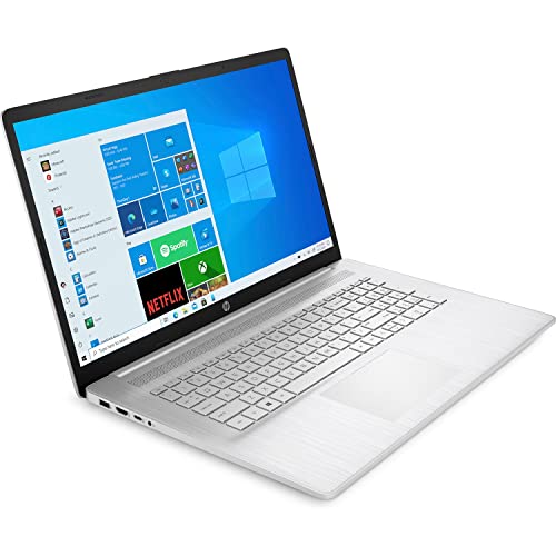 HP Laptop Computer 17-cn0273st 17.3" FHD (1920 x 1080) Intel Core i3-1125G4, Intel UHD Graphics, 8GB DDR4 RAM, 512GB SSD Storage, Windows 11 Home, Natural Silver (Renewed)