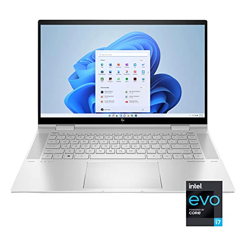 2022 HP Envy X360 15 15.6" FHD 2-in-1 Touchscreen (Intel 10-Core i7-1255U, 64GB RAM, 1TB PCle SSD, Active Stylus), FHD Convertible Laptop, Backlit, 2 x Thunderbolt 4, Webcam, Windows 11 Home