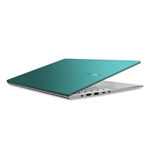 ASUS VivoBook S15 S533 Thin and Light Laptop, 15.6” FHD Display, Intel Core i5-1135G7 CPU, 8GB DDR4 RAM, 512GB PCIe SSD, Wi-Fi 6, Windows 11 Home, AI Noise-Cancellation, Gaia Green, S533EA-DH51-GN