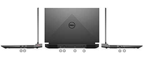 Dell G15 5511 Gaming Laptop (2021) | 15.6" FHD | Core i5-256GB SSD - 8GB RAM - RTX 3050 | 6 Cores @ 4.5 GHz - 11th Gen CPU Win 10 Home