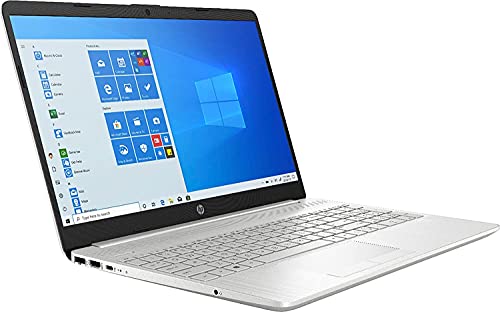 HP Newest 15.6" Full HD Laptop , Intel Core i3-1115G4 Processor, Intel UHD Graphics, 8GB RAM, 256GB SSD, 802.11ac, Bluetooth, HDMI, Windows 10 Home, Natural Silver W/ Valinor Accessories