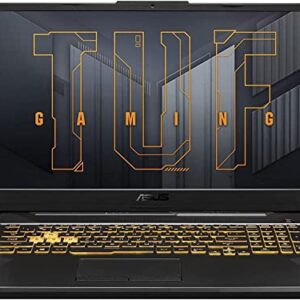 2022 Asus TUF FX706HE Gaming Laptop 17.3” 144Hz FHD Display Intel 6-Core i5-11260H 32GB DDR4 1TB NVMe SSD - NVIDIA GeForce RTX 3050Ti 4GB GDDR6 WiFi 6 - RGB Backlit Keyboard RJ45 Win 10 Pro
