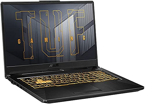 2022 Asus TUF FX706HE Gaming Laptop 17.3” 144Hz FHD Display Intel 6-Core i5-11260H 32GB DDR4 1TB NVMe SSD - NVIDIA GeForce RTX 3050Ti 4GB GDDR6 WiFi 6 - RGB Backlit Keyboard RJ45 Win 10 Pro