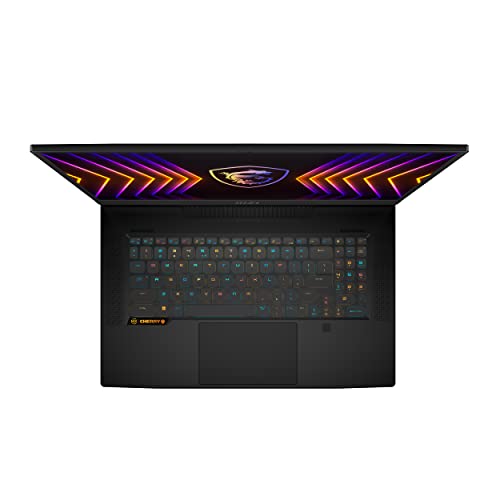 MSI Titan GT77 17.3" UHD 120Hz Gaming Laptop: Intel Core i7-12800HX RTX 3070 Ti 32GB DDR5 1TB NVMe SSD, Thunderbolt 4, USB-Type C, Cooler Boost Titan, Win11 Pro: Core Black 12UGS-009