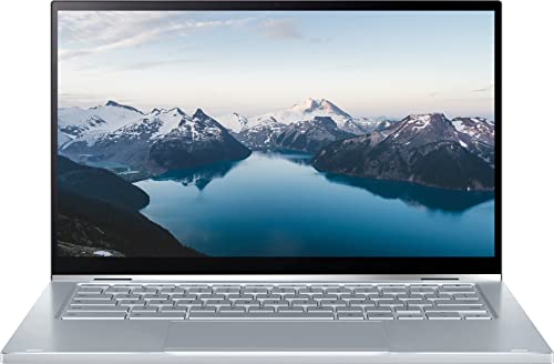 ASUS Touchscreen 14" Flip 2-in-1 Chromebook (Latest Model), Full HD Display, Intel Core M3-8100Y, 8GB RAM, 64GB eMMC, Wi-Fi 6, Webcam, NLY MP, Chrome OS