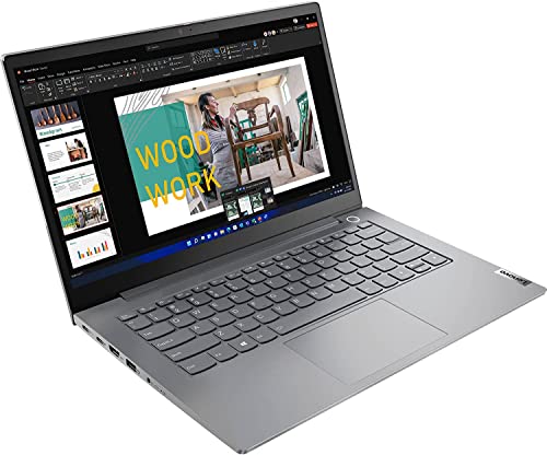 Lenovo Latest ThinkBook 14 Gen 4, 12th Gen Intel i7-1255U, 14.0" FHD (1920 x 1080) IPS, Anti-Glare, Touchscreen, 1 TB SSD, 16GB DDR4 RAM, Thunderbolt 4, Warranty, Win 11 Pro - Mineral Grey