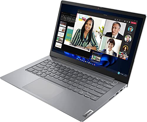 Lenovo Latest ThinkBook 14 Gen 4, 12th Gen Intel i7-1255U, 14.0" FHD (1920 x 1080) IPS, Anti-Glare, Touchscreen, 1 TB SSD, 16GB DDR4 RAM, Thunderbolt 4, Warranty, Win 11 Pro - Mineral Grey