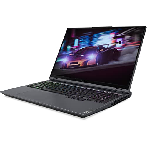 Lenovo Legion 5 Pro Gaming Laptop, 16" WQXGA 165Hz Display, AMD Ryzen 7 5800H Processor, GeForce RTX 3070, 32GB RAM, 1TB SSD, RGB Backlit Keyboard, HD Webcam, Wi-Fi 6, Windows 11 Home, Storm Gray
