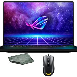 ASUS ROG Zephyrus GU603 Gaming & Entertainment Laptop (Intel i9-12900H 14-Core, 40GB DDR5 4800MHz RAM, 4TB PCIe SSD, RTX 3070 Ti, 16.0" 165Hz Win 11 Pro) with TUF Gaming M3 , TUF Gaming P3