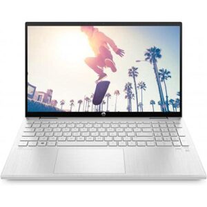 hp pavilion x360 15.6″ touchscreen 2-in-1 laptop intel i3-1125g4 8gb ram 256gb ssd natural silver – 11th gen i3-1125g4 quad-core – integrated intel uhd graphics – in-plane switching (ips) technol