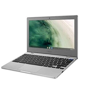 SAMSUNG Electronics Chromebook 4 (2021 Model Without SD Slot) 11.6" Intel UHD Graphics 600, Celeron Processor N4020, 4GB, 32GB, Wi-Fi - Platinum Titan (XE310XBA-KC1US)