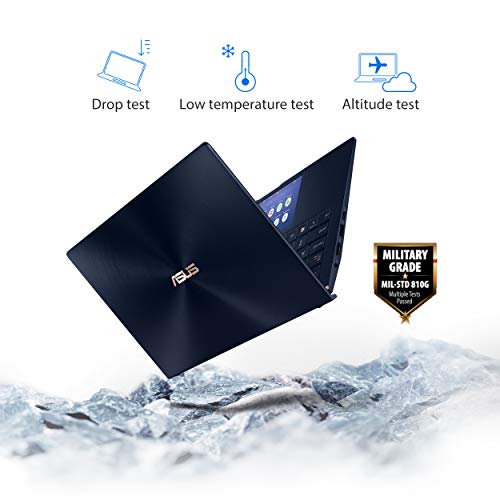 ASUS ZenBook 13 Ultra-Slim Laptop 13.3” Full HD NanoEdge Bezel, Intel Core i7-10510U, 16GB RAM, 512GB PCIe SSD, Innovative Screenpad 2.0, Windows 10 Pro - UX334FLC-AH79, Royal Blue