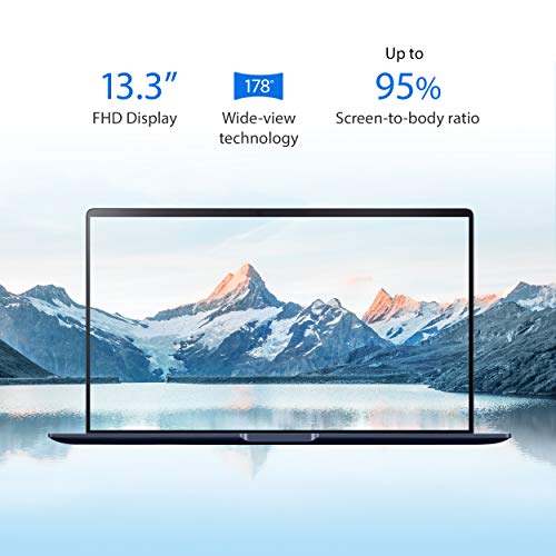 ASUS ZenBook 13 Ultra-Slim Laptop 13.3” Full HD NanoEdge Bezel, Intel Core i7-10510U, 16GB RAM, 512GB PCIe SSD, Innovative Screenpad 2.0, Windows 10 Pro - UX334FLC-AH79, Royal Blue