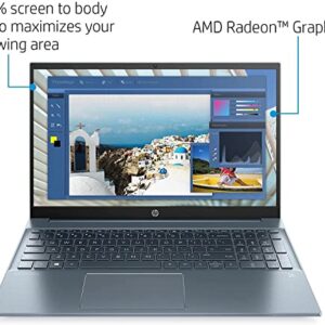 2022 Newest HP Pavilion 15.6" FHD 1080P IPS Laptop, 8-Core AMD Ryzen 7-5700U(Up to 4.3GHz, Beat i7-1180G7), 16GB RAM, 512GB NVMe SSD, Numpad, HDMI, WiFi, USB-A&C, Fast Charge, Audio by B&O, Win11