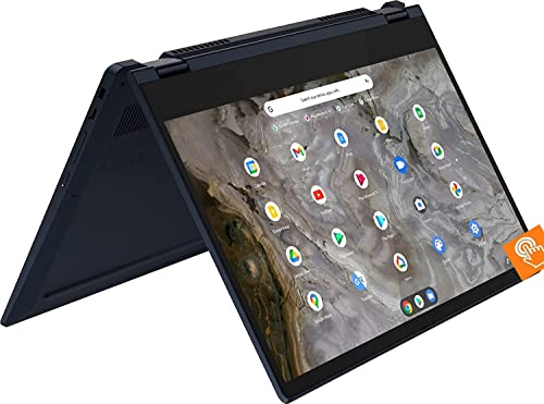 Lenovo Flex 5i Chromebook 13.3” Full HD 2-in-1 Touchscreen Laptop, Intel Core i3-1115G4, 8GB RAM, 128GB SSD, Intel UHD Graphics, Chrome OS, Abyss Blue