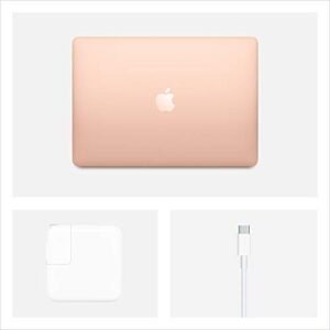 Apple MacBook Air (13-inch Retina Display, 8GB RAM, 256GB SSD Storage) - Gold (Previous Model)