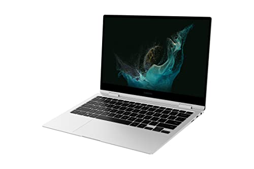 SAMSUNG 15.6" Galaxy Book2 Pro 360 Laptop Computer Intel i5 - 1240P/ 16GB / 256GB, Windows 11 Pro , 12th Gen Intel Core Processor, Evo Certified, 2022 Model, NP954QED-KJ1US, Silver