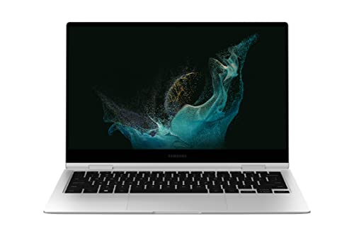 SAMSUNG 15.6" Galaxy Book2 Pro 360 Laptop Computer Intel i5 - 1240P/ 16GB / 256GB, Windows 11 Pro , 12th Gen Intel Core Processor, Evo Certified, 2022 Model, NP954QED-KJ1US, Silver