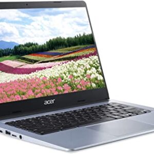 Acer 2022 14 inch HD Touchscreen ThinLight Chromebook, Intel Celeron N4000(UP to 2.6GHz), 4GB RAM, 64GB eMMC, WiFi 5, Webcam, Type-A&C, Up to 12 Hours Battery Life, Chrome OS, w/ CUE Accessories