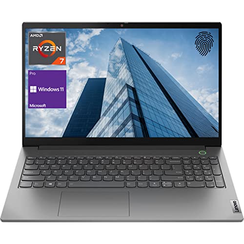 Lenovo ThinkBook 15 G3 Business Laptop, 15.6" FHD IPS Display, AMD Ryzen 7 5700U, 24GB RAM, 1TB PCIe SSD, Webcam, Fingerprint Reader, Backlit Keyboard, Wi-Fi 6, Windows 11 Pro, Grey