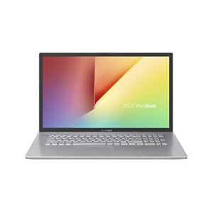 (RENEWED!) Asus VivoBook 17 Business Laptop I 17.3” Full HD I AMD Ryzen 3 3250U I 8GB DDR4 256GB SSD I AMD Radeon Graphic I USB-C HDMI SonicMaster Win10Pro Silver + 32GB MicroSD Card