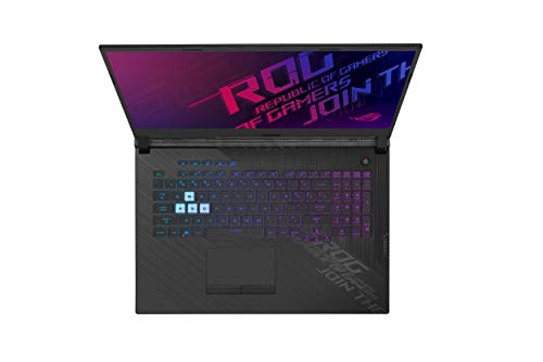 ROG Strix G17 Gaming Laptop, 17.3" 144Hz 3ms FHD IPS Level, NVIDIA GeForce RTX 2070, Intel Core i7-10750H Processor, 16GB DDR4, 512GB PCIe SSD, Wi-Fi 6, G712LW-ES74