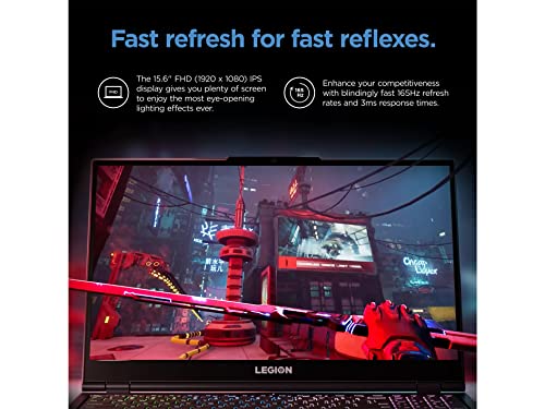 Lenovo 2022 Legion 5 15.6" 120Hz Gaming Laptop, AMD Ryzen 5 5600H, 16GB RAM, 512GB PCIe SSD, NVIDIA GeForce RTX 3050Ti, Backlit Keyboard, Phantom Blue, Windows 11, w/ 32GB USB Business Card