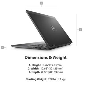 Dell Latitude 7410 Business Laptop, 14" FHD LED-Backlit Display, i7-10610U vPro, 32GB RAM, 1TB SSD, IR Camera, Backlit Keyboard, Fingerprint Reader, WiFi 6, Thunderbolt, NFC, Win 11 Pro