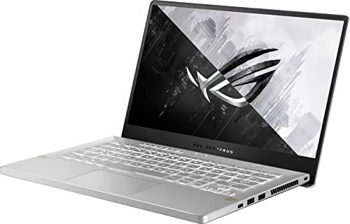 ASUS ROG Zephyrus 3060 Gaming Laptop, 14" FHD 144Hz, AMD Ryzen 7 5800HS Octa-Core up to 4.4GHz, GeForce RTX 3060, 24GB RAM, 1TB PCIe SSD, USB-C, WiFi 6, SPS HDMI Cable, Win 11 Home, Moonlight White