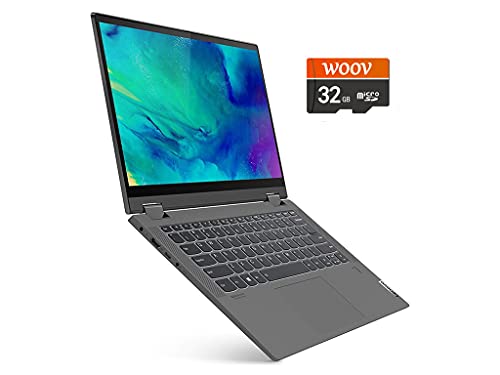 Lenovo IdeaPad Flex 5 2-in-1 Laptop, 14" Full HD IPS Touch Screen, AMD Ryzen 7 4700U, Webcam, Backlit Keyboard, Fingerprint Reader, USB-C, HDMI, Windows 10 Home, 16GB RAM, 512GB PCIe SSD