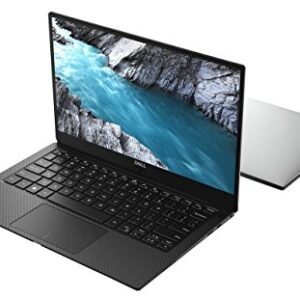 Dell XPS 9370 13.3in 4K UHD Touchscreen Laptop PC - Intel Core i7-8550U 4.0GHz, 16GB, 512GB SSD, Wi-Fi, Bluetooth, Webcam, Windows 10 Home - Silver (Renewed)