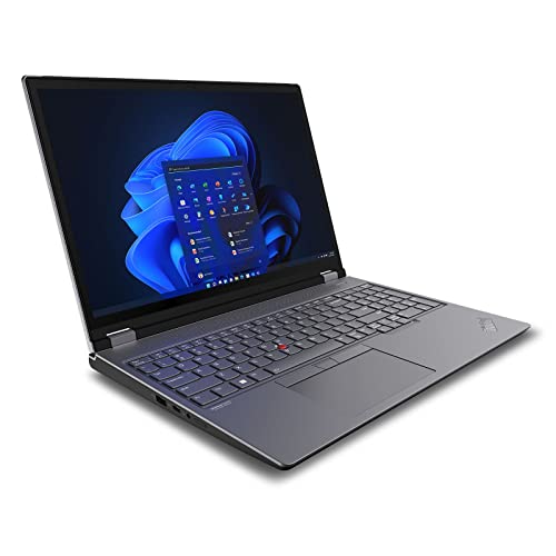 Lenovo ThinkPad P16 Intel Core i9-12900HX, 16C, 16.0" WQUXGA (3840x2400) IPS 600nits Anti-Glare, NVIDIA RTX A4500 16GB GDDR6, 32GB DDR5 RAM, 1TB NVMe SSD, Backlit KYB, Fingerprint Reader, Windows Pro