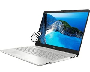 hp laptop 15.6 hd touchscreen for business 2022, intel core i5-1135g7 (beat i7-1065g7), 16gb ram, 512gb ssd, backlit keyboard, hdmi, wifi, webcam, windows 10 + cue accessories, silver