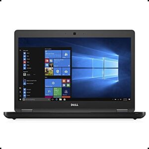 dell latitude 5480 laptop, 14 inch hd anti-glare non-touch display, intel core 7th generation i5-7300u, 8 gb ddr4, 256 gb ssd, windows 10 pro (renewed)